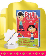 Rakhi With Greeting Cards